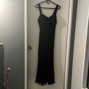 Beautiful black cocktail dress size 12 lightly used
